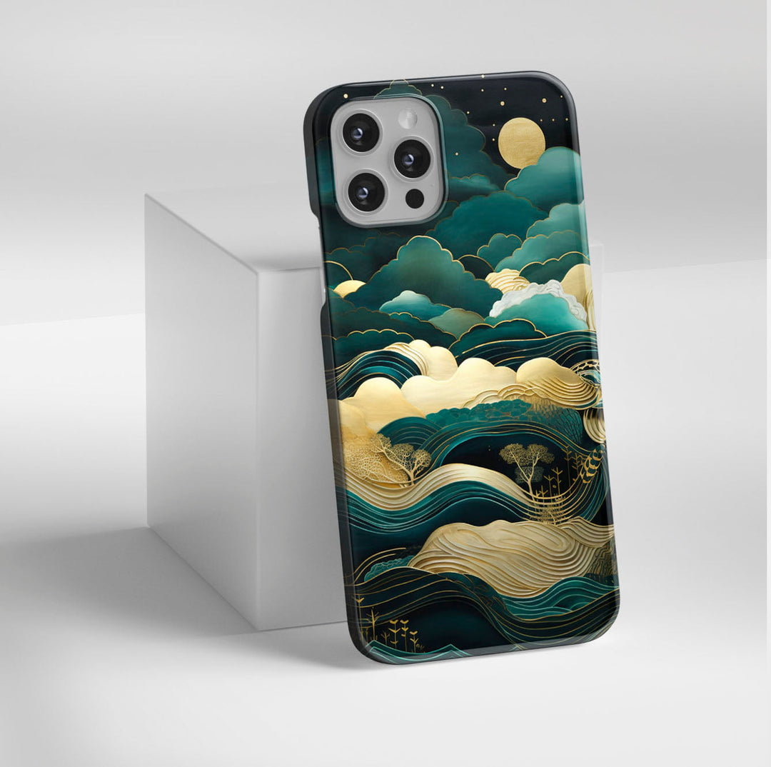 Gilded Jade Dream -   iPhone 13 Pro - Phonecase By Lollobello