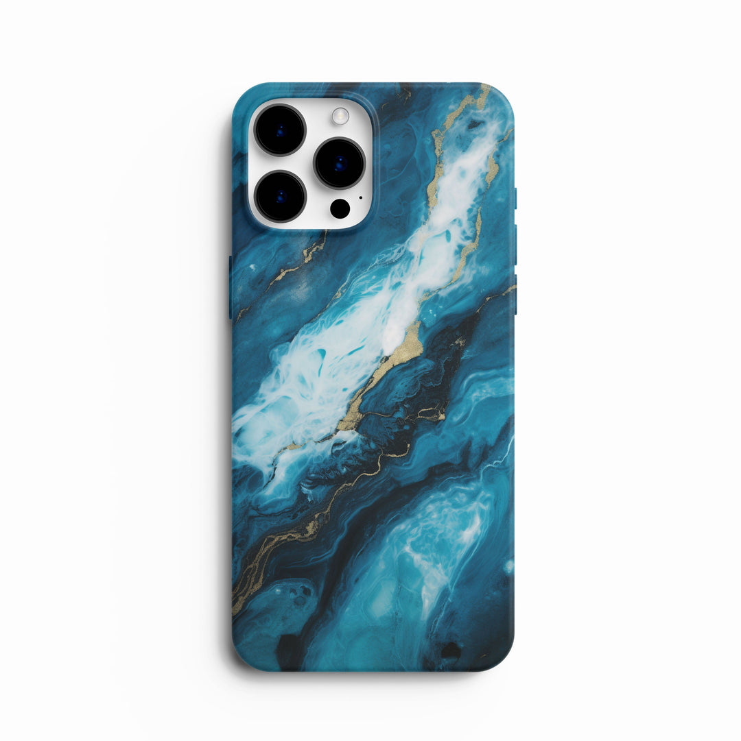 Sapphire Marble -   iPhone 13 Pro Max - Phonecase By Lollobello