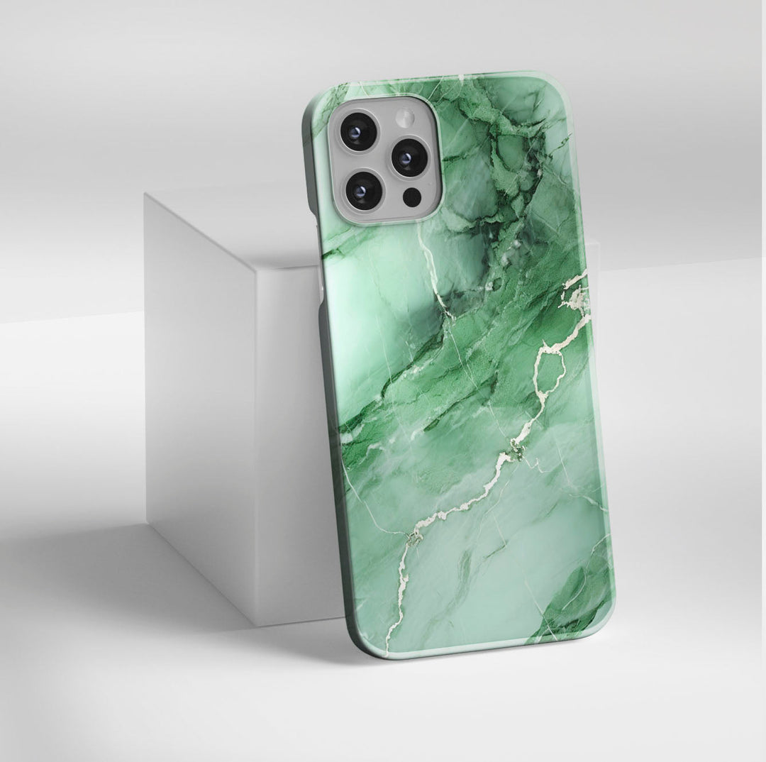 Emerald Marble -   iPhone 12 mini - Phonecase By Lollobello