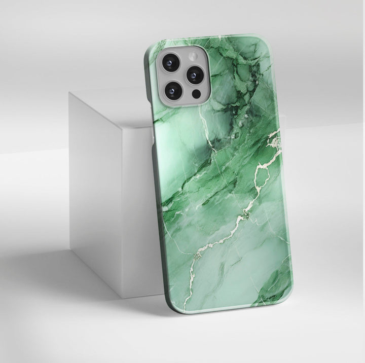 Emerald Marble -   iPhone 12 mini - Phonecase By Lollobello