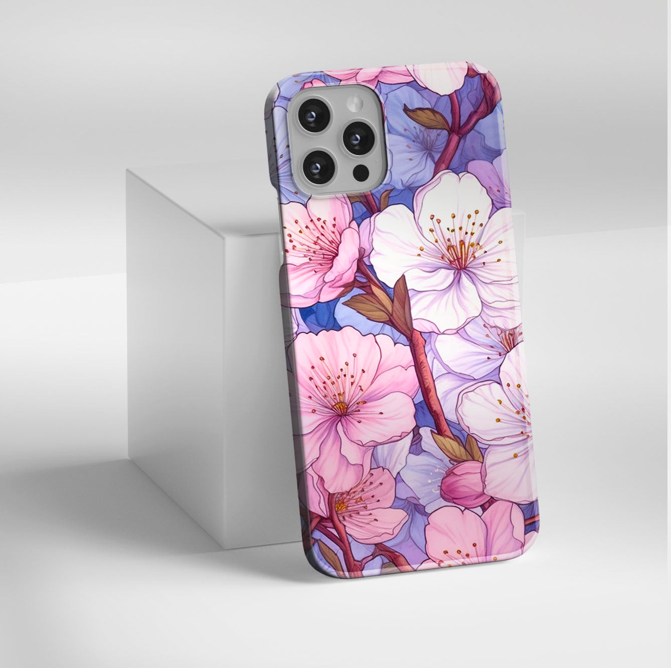 Spring Time Cherry Flowers -   iPhone 13 Pro Max - Phonecase By Lollobello