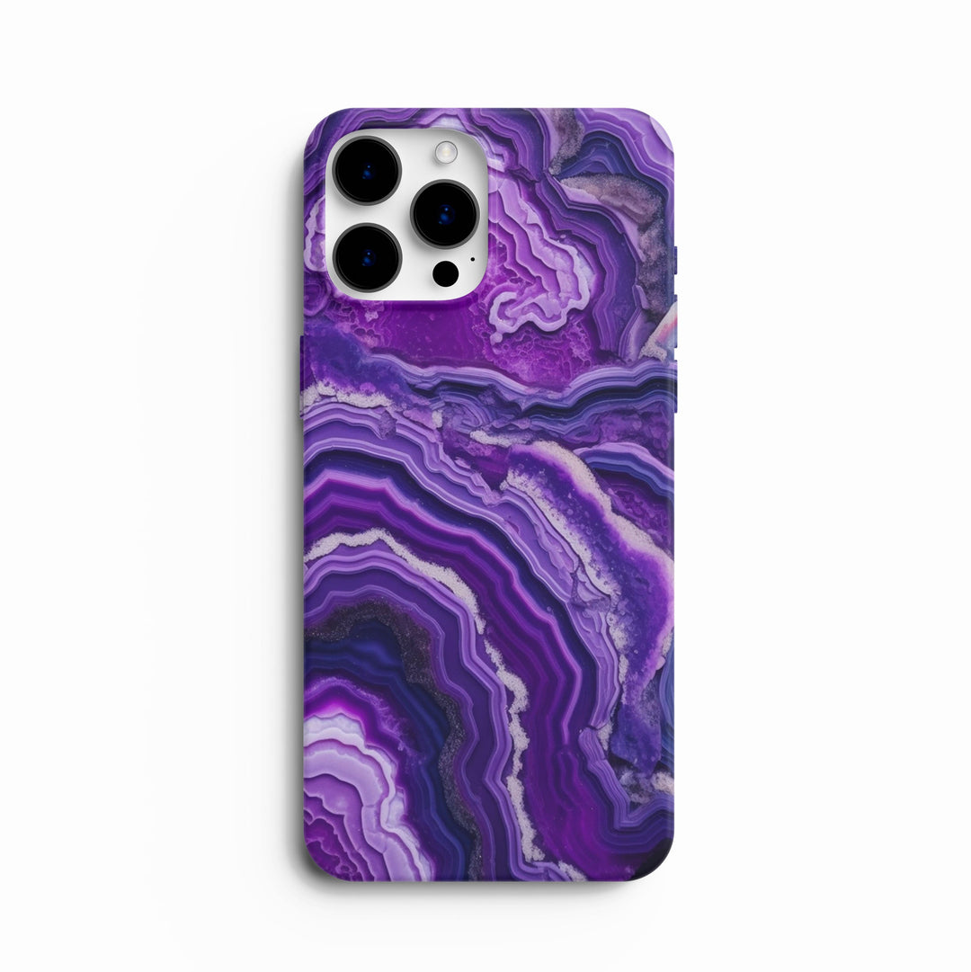 Purple Geode -   iPhone 13 - Phonecase By Lollobello