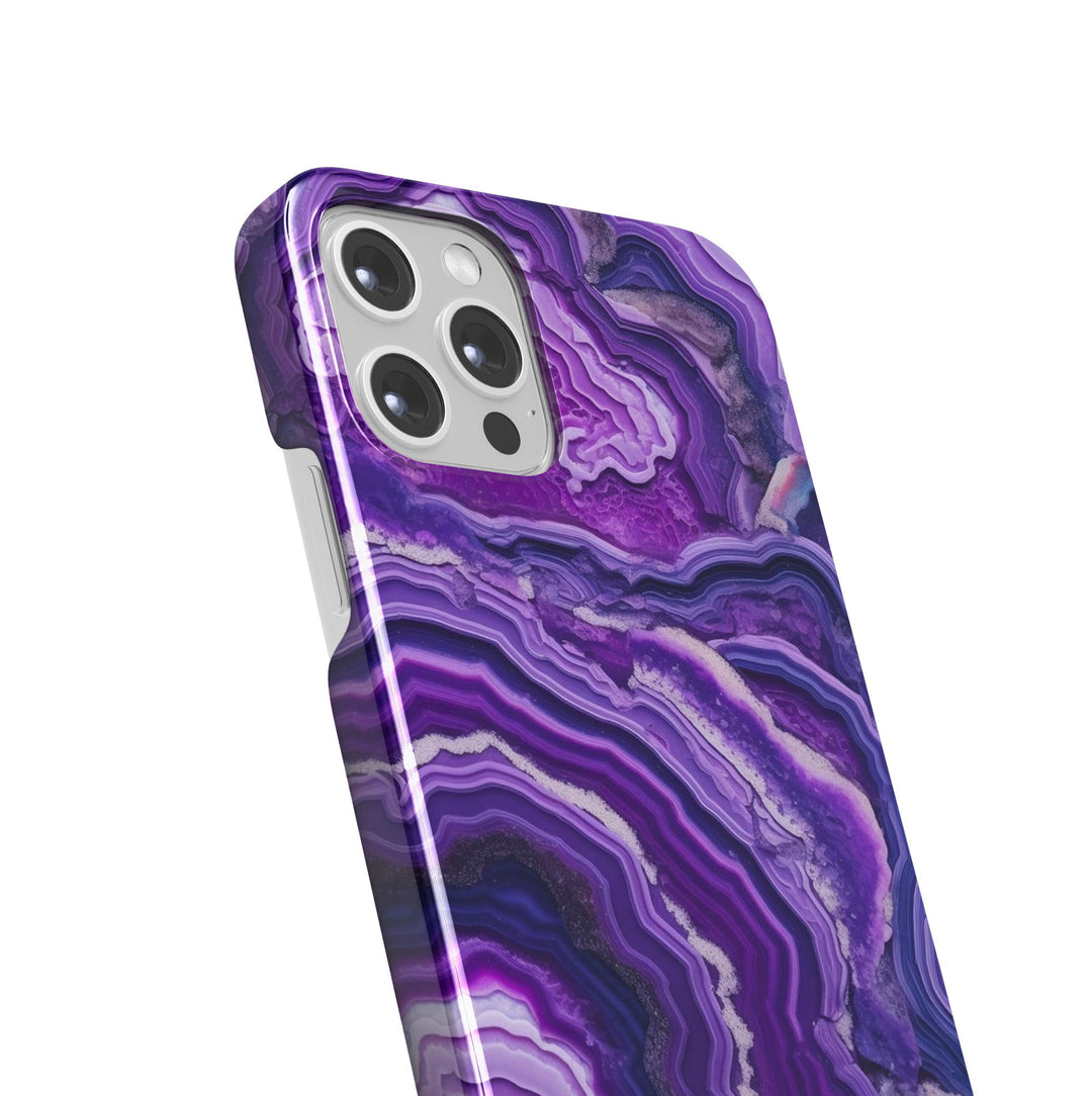 Purple Geode -   iPhone XR - Phonecase By Lollobello