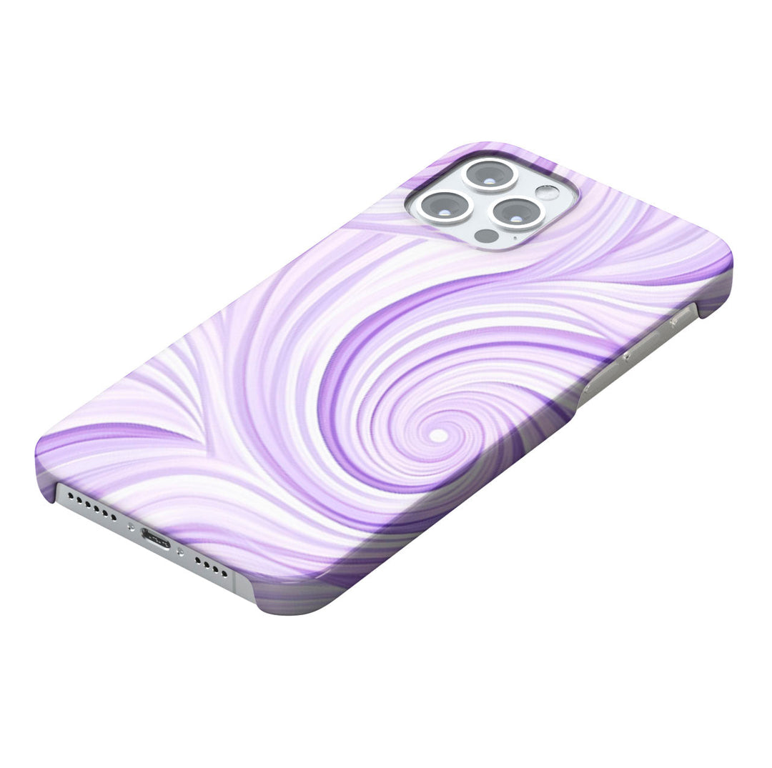 Lavender Swirl -   iPhone 14 Pro - Phonecase By Lollobello