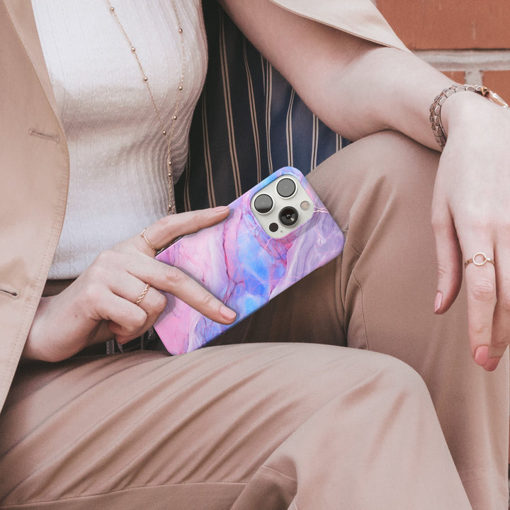 Marbleized Sakura -   iPhone XR - Phonecase By Lollobello