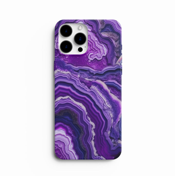 Purple Geode -   iPhone 12 mini - Phonecase By Lollobello