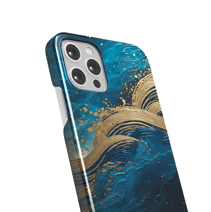 Aurum Swirl -   iPhone 14 Plus - Phonecase By Lollobello