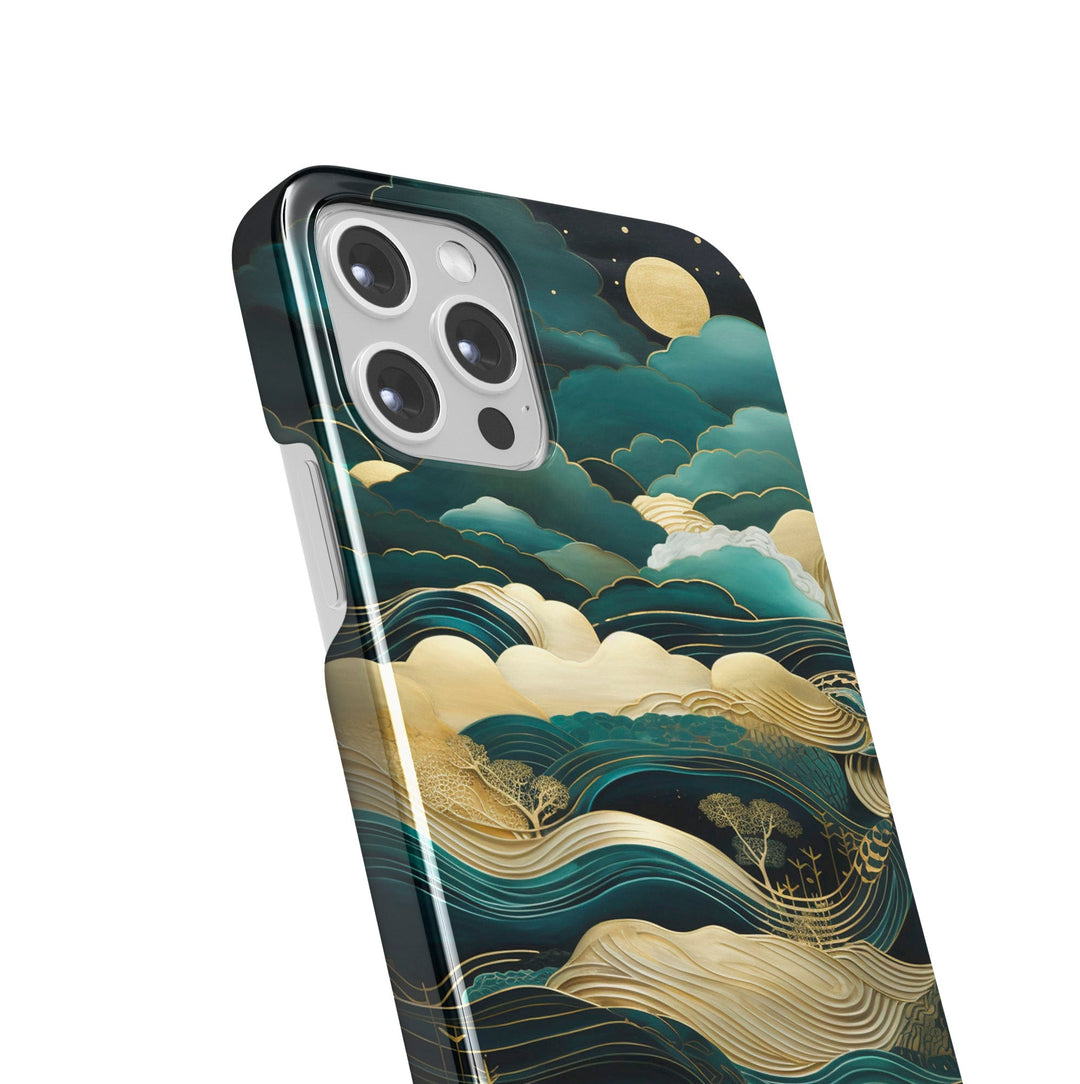 Gilded Jade Dream -   iPhone 14 Pro Max - Phonecase By Lollobello