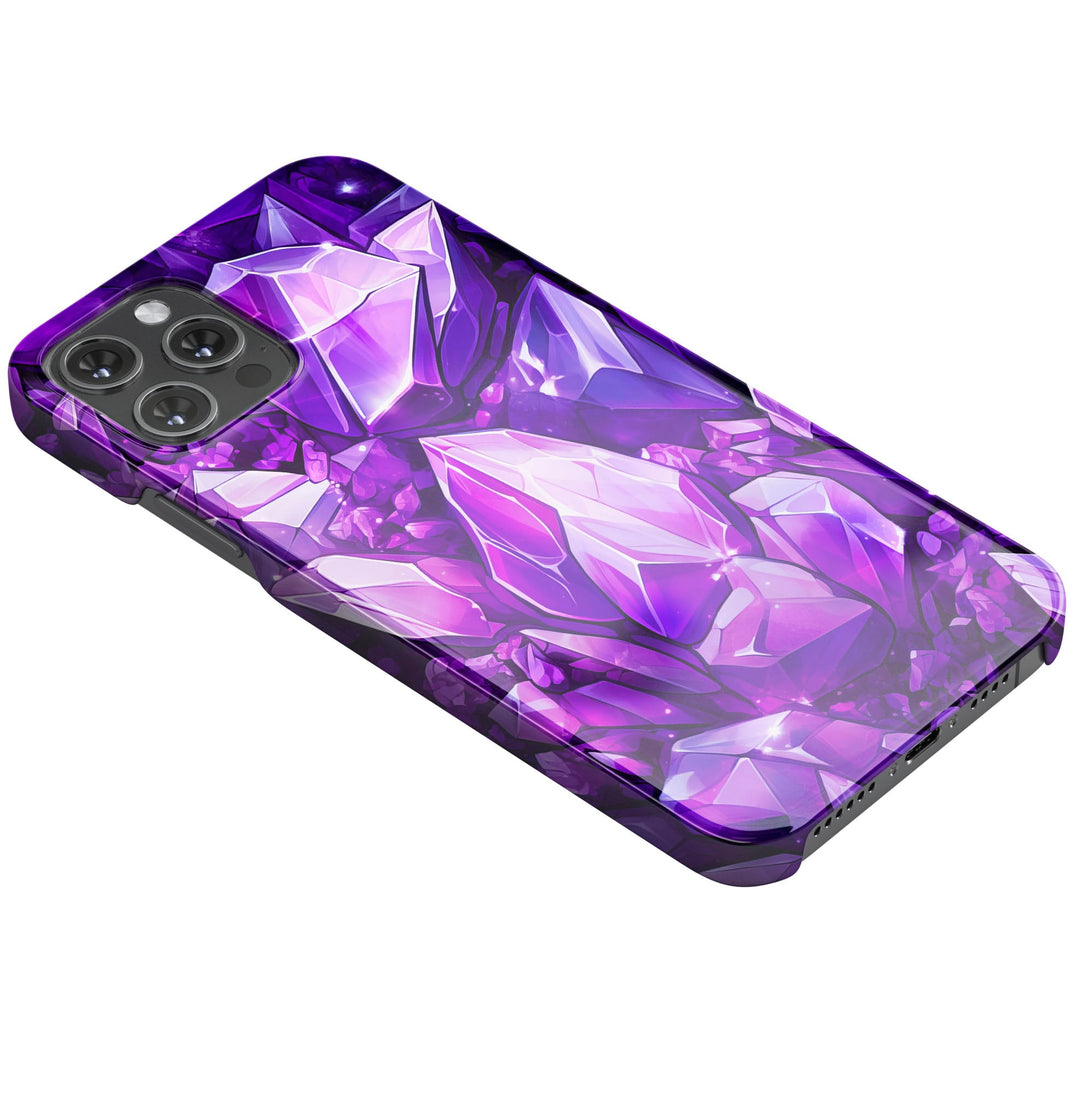 Amethyst Galore - iPhone XS - Telefonfodral från Lollobello