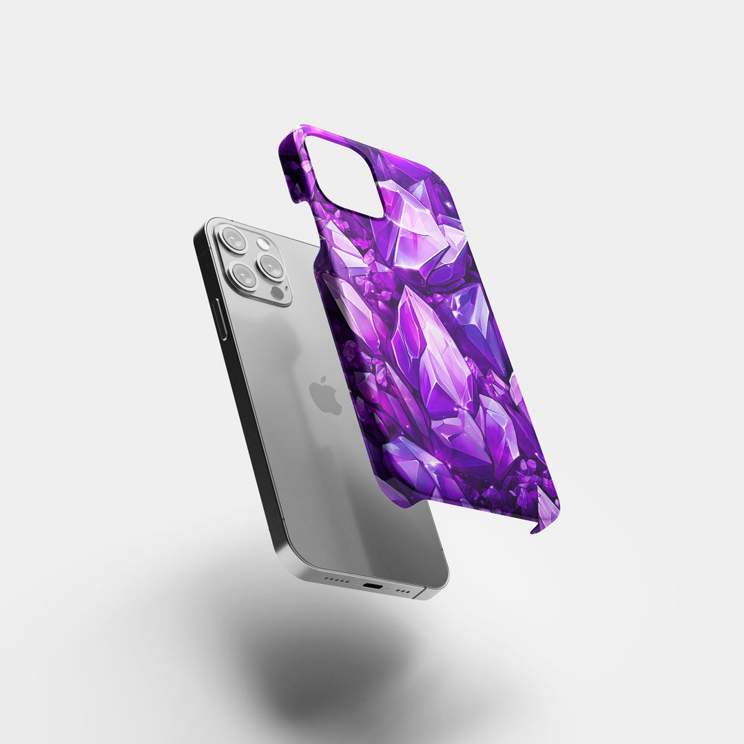 Amethyst Galore - iPhone XS - Telefonfodral från Lollobello