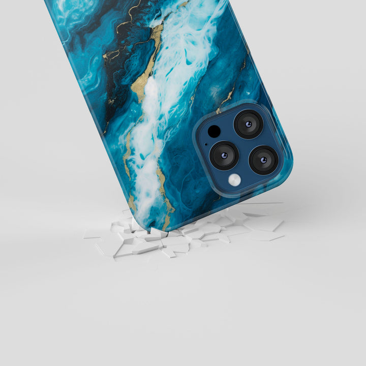 Sapphire Marble - iPhone XR - Telefonväska från Lollobello