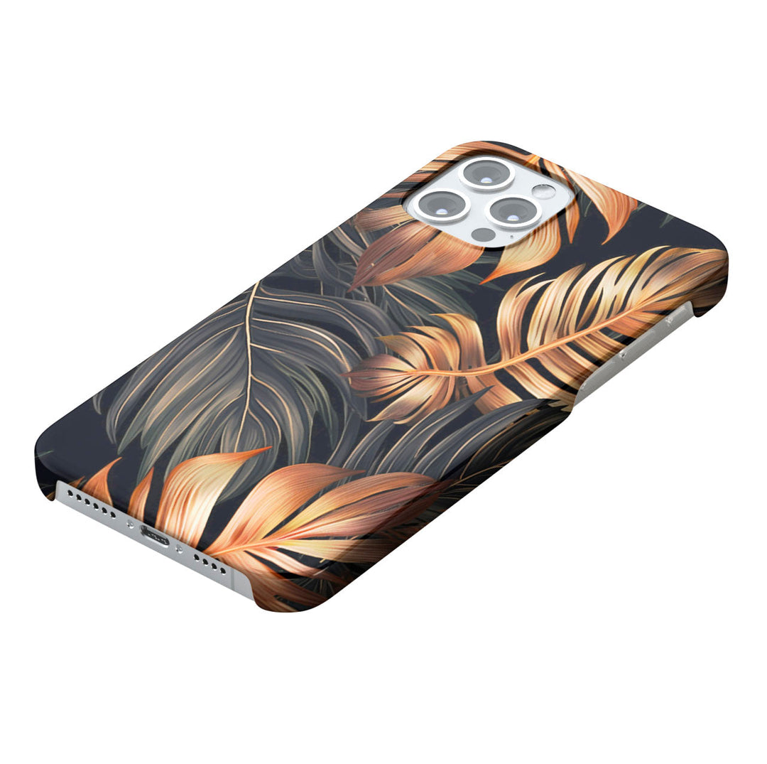 Copper Ferns -   iPhone 13 mini - Phonecase By Lollobello