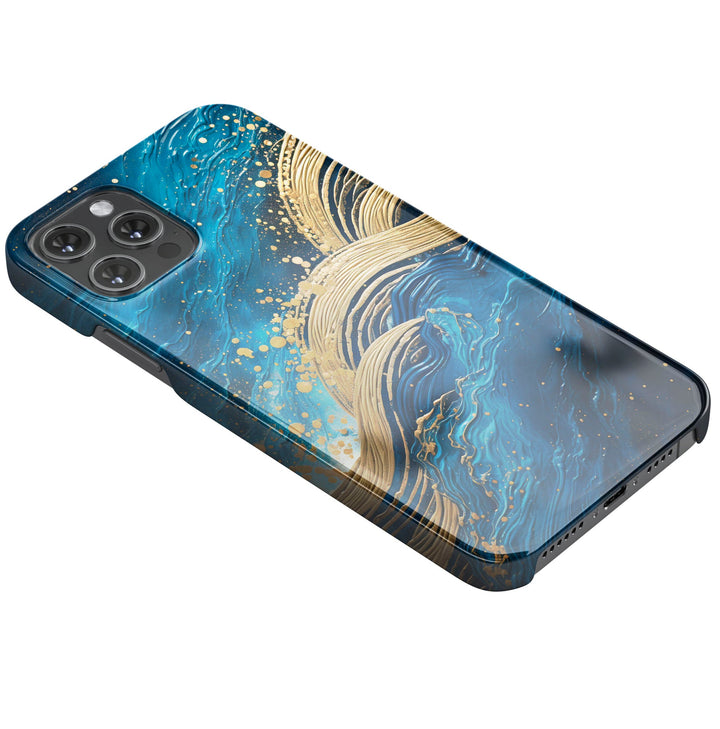 Aurum Swirl -   iPhone 14 Plus - Phonecase By Lollobello