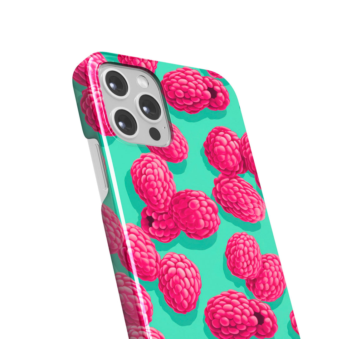 Blow Raspberries -   iPhone 12 Pro - Phonecase By Lollobello