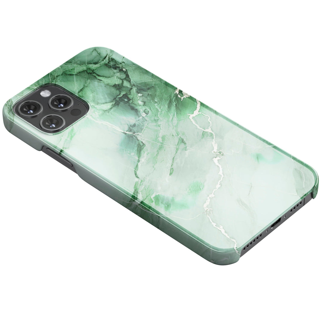 Emerald Marble -   iPhone 13 mini - Phonecase By Lollobello