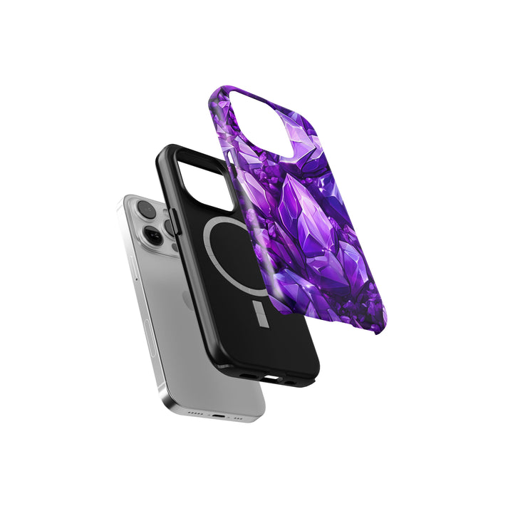 Amethyst Galore - iPhone XS - Telefonfodral från Lollobello