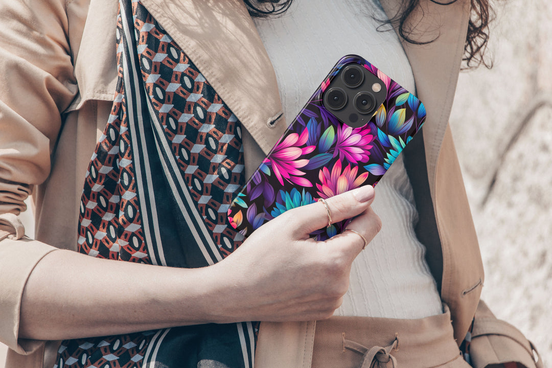 Neon Bloom -   iPhone XS Max - Phonecase By Lollobello