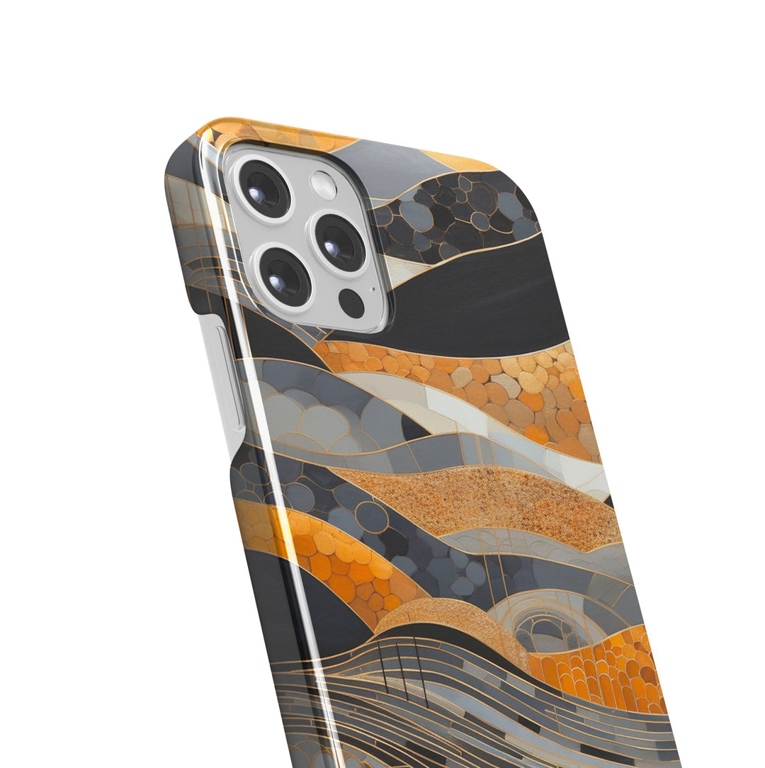 Copper Mosaic -   iPhone 12 mini - Phonecase By Lollobello