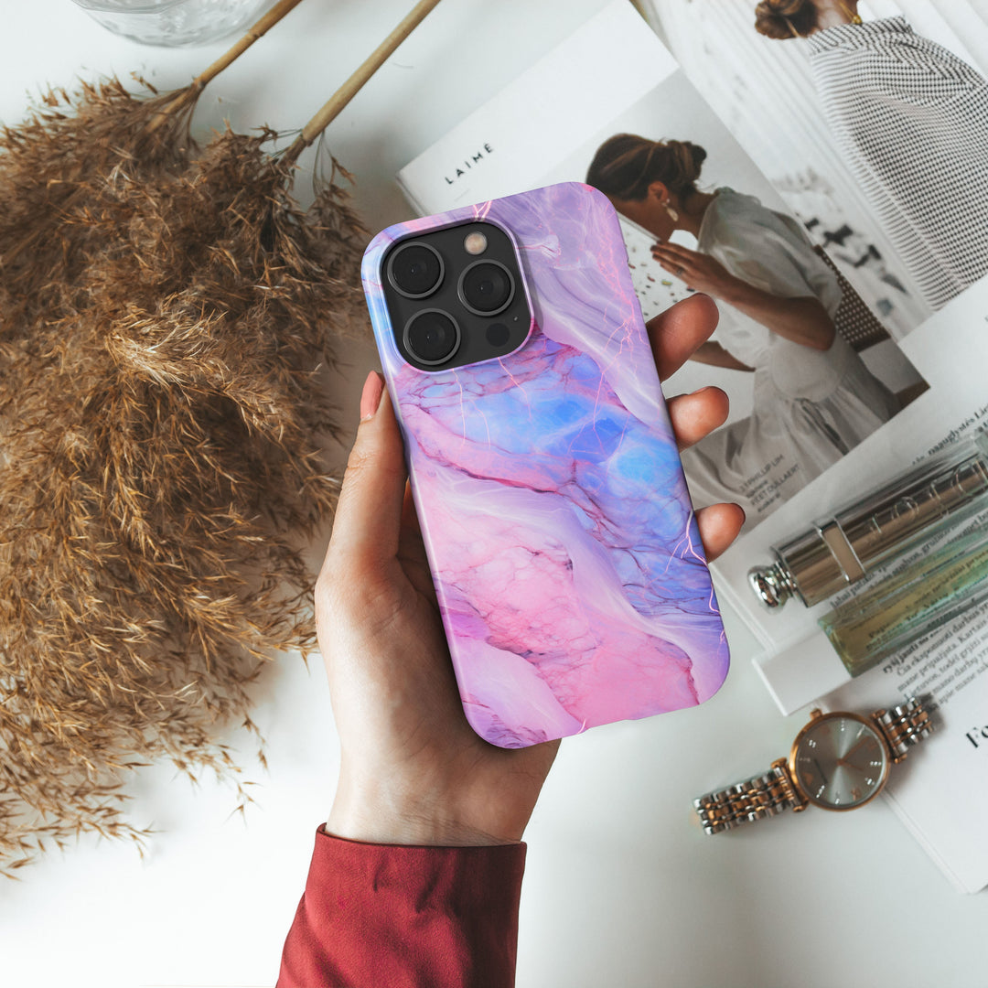 Marbleized Sakura -   iPhone XS Max - Phonecase By Lollobello