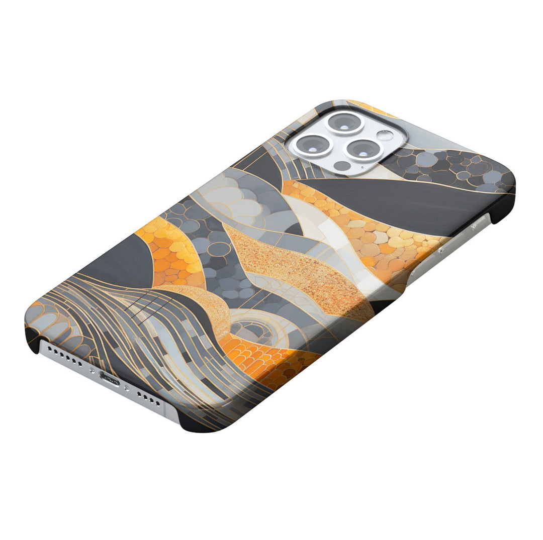 Copper Mosaic -   iPhone 13 Pro - Phonecase By Lollobello