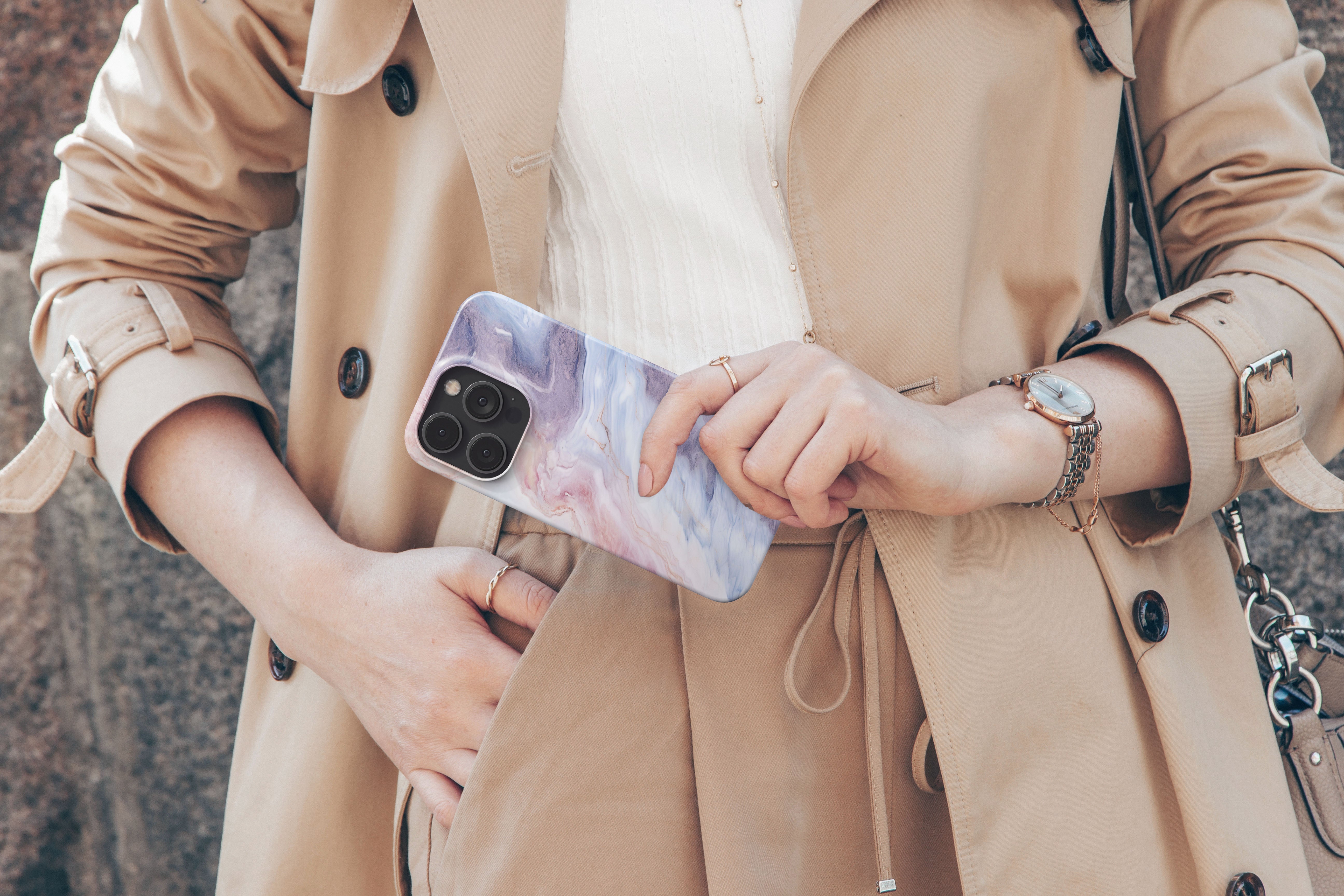 Soft Stone - iPhone 14 - Fodral från Lollobello