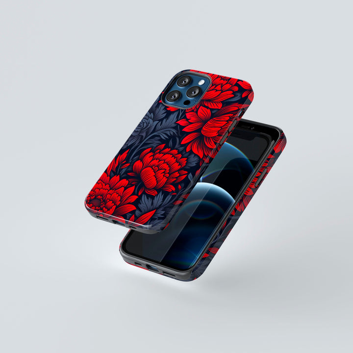 Rhapsody in Red -   iPhone 13 mini - Phonecase By Lollobello