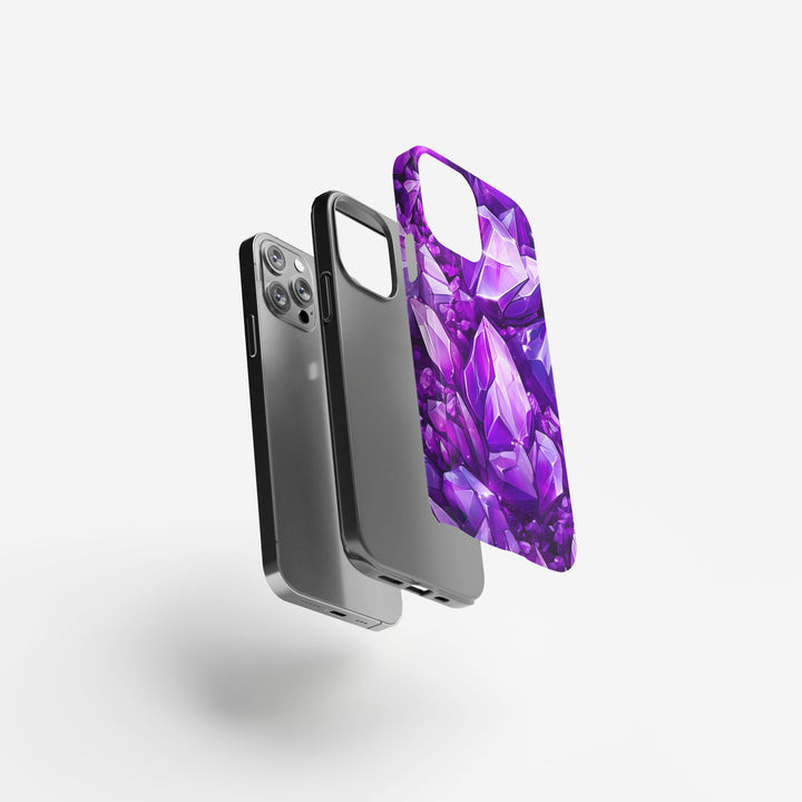 Amethyst Galore - iPhone XS - Telefonfodral från Lollobello