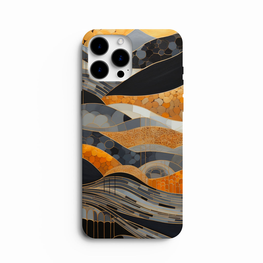 Copper Mosaic -   iPhone 12 mini - Phonecase By Lollobello