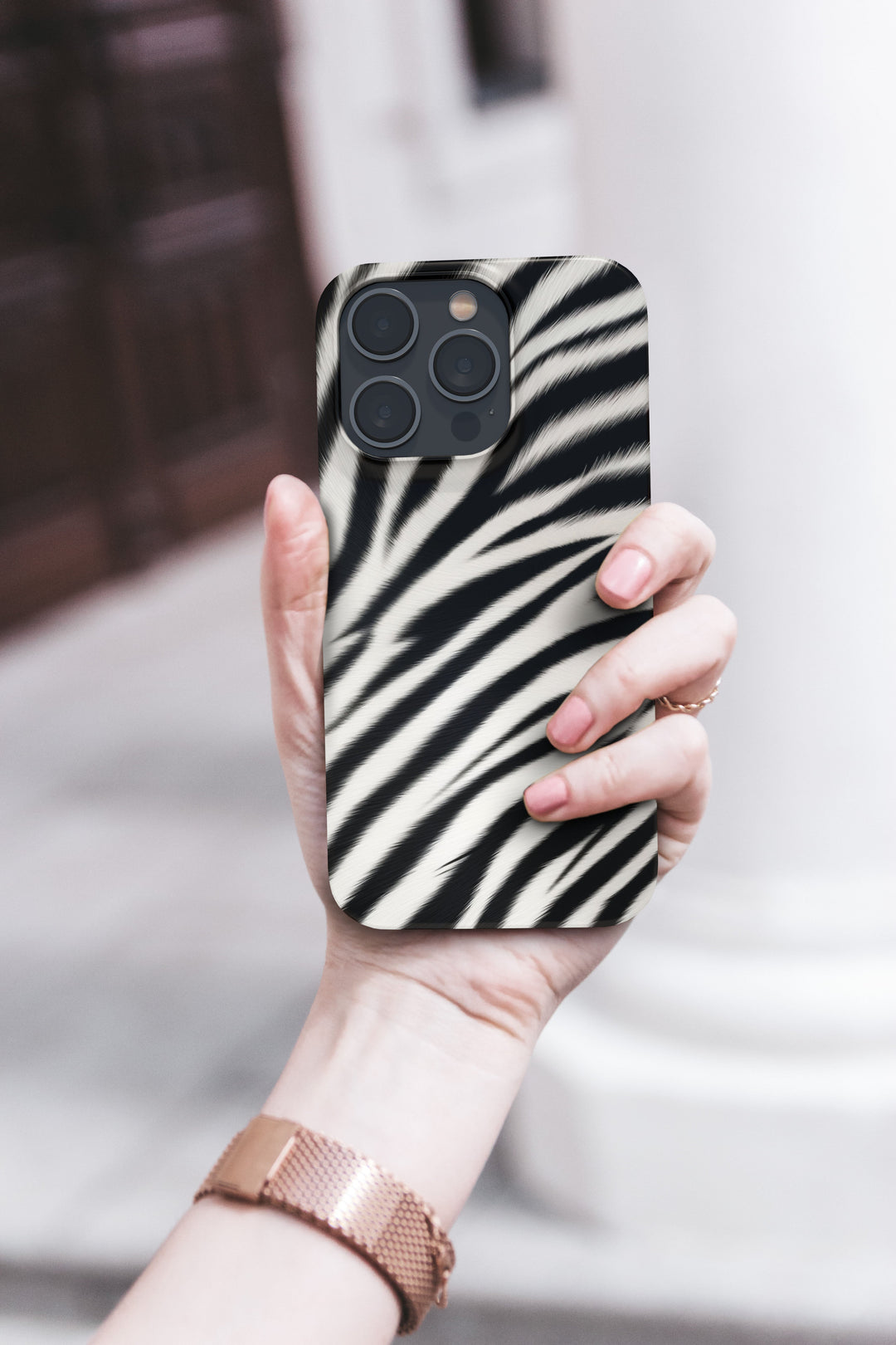 Zebra - Google Pixel 5 Pro - Telefonfodral från Lollobello