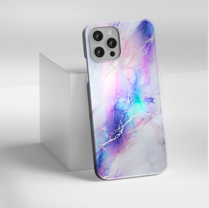 Fluorescerande marmor - iPhone 11 Pro Max - Telefonfodral från Lollobello