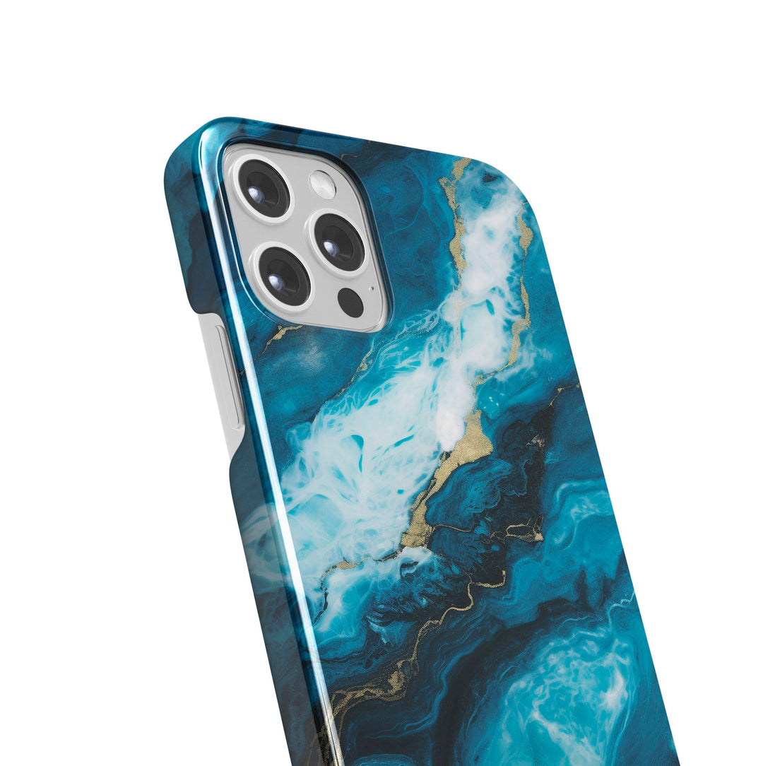 Sapphire Marble - iPhone XR - Telefonväska från Lollobello