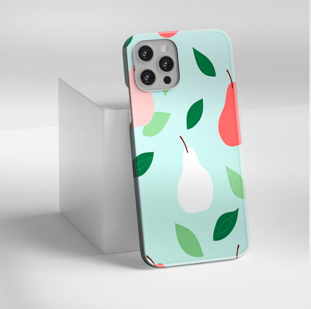 White Pear -   iPhone XR - Phonecase By Lollobello