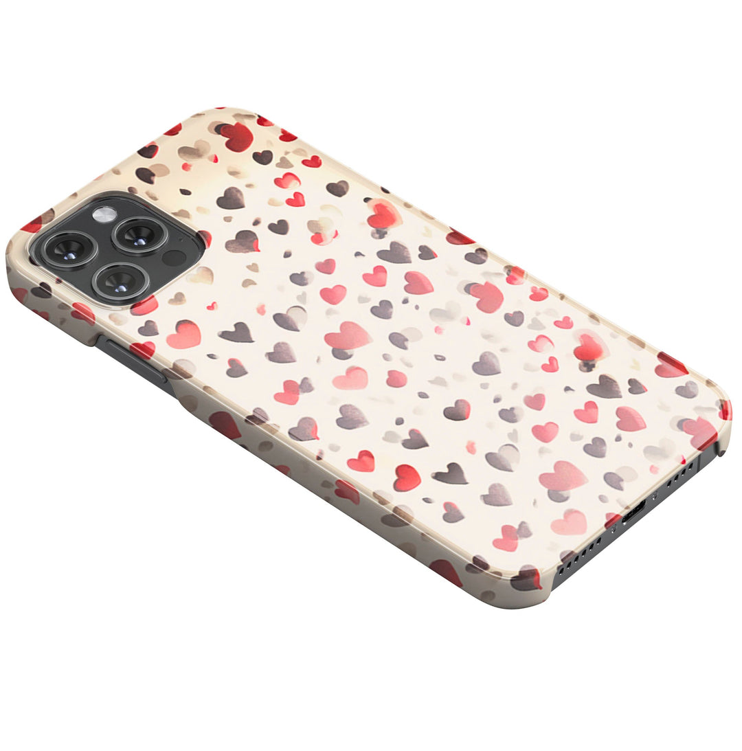 PolkaDot Hearts -   iPhone XS Max - Phonecase By Lollobello