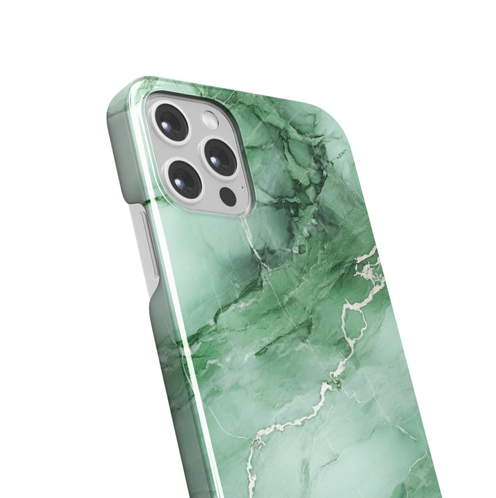 Emerald Marble -   iPhone 13 mini - Phonecase By Lollobello