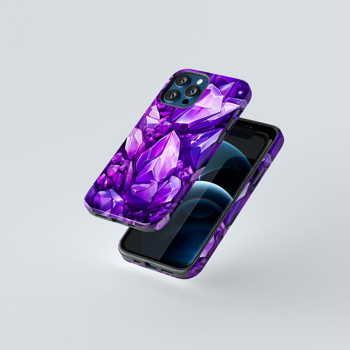 Amethyst Galore - iPhone XS - Telefonfodral från Lollobello