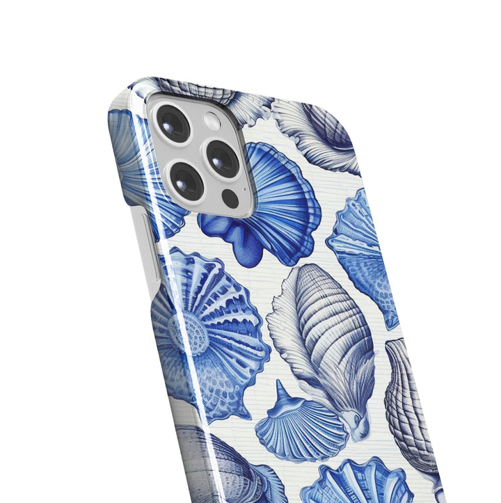 Shells from a Blue Beach -   iPhone 13 mini - Phonecase By Lollobello