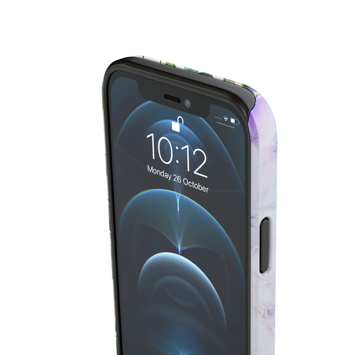 Fluorescerande marmor - iPhone 11 Pro Max - Telefonfodral från Lollobello