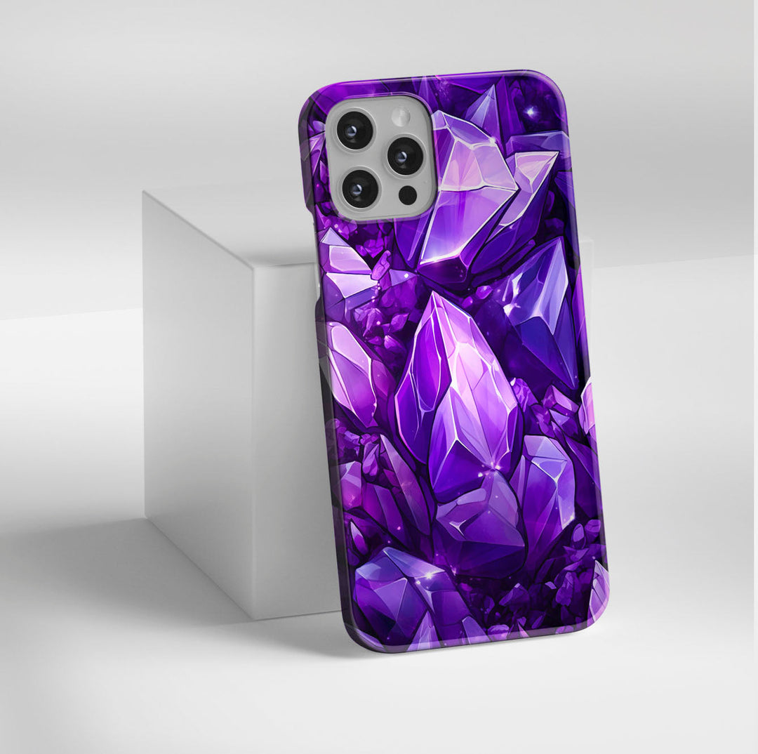 Amethyst Galore - iPhone XS - Telefonfodral från Lollobello