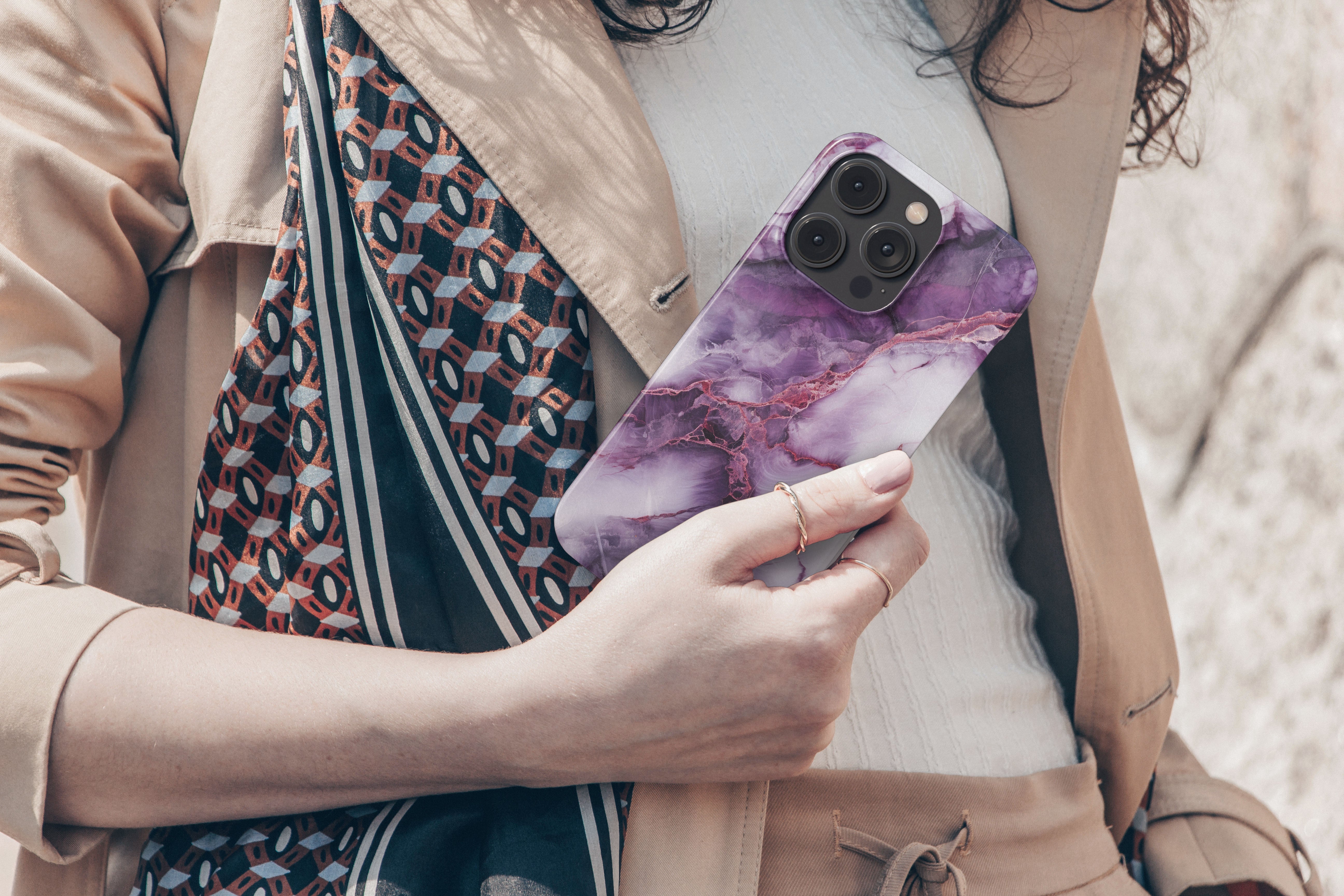 Charoite - iPhone 13 Pro - Slim Case